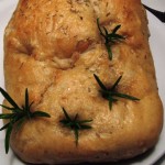 Foccacia brød med rosmarin