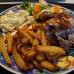 Pommes frites på Rotisseri (fedtfattige)