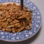 Kylling med Peanuts og østersauce