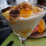 Skyr med vanilje, Mango og mysli