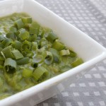 Squashsuppe med ærter