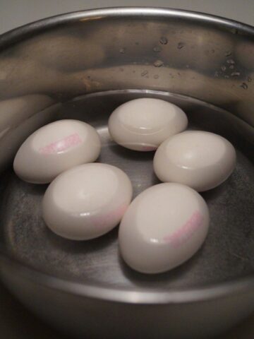 Æg til blødkogte æg i gryde