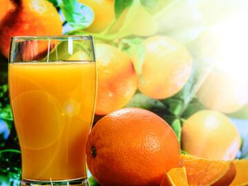 Appelsin og appelsinjuice
