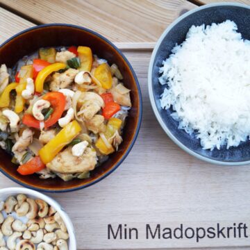 Asiatisk wok med kylling i hoisin sauce