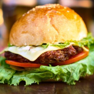 Baguette burger