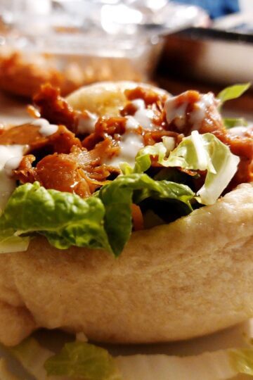 Bao bolle med pulled pork