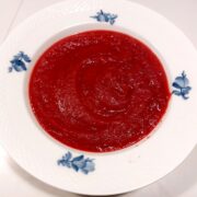 Blendet rodfrugtsuppe