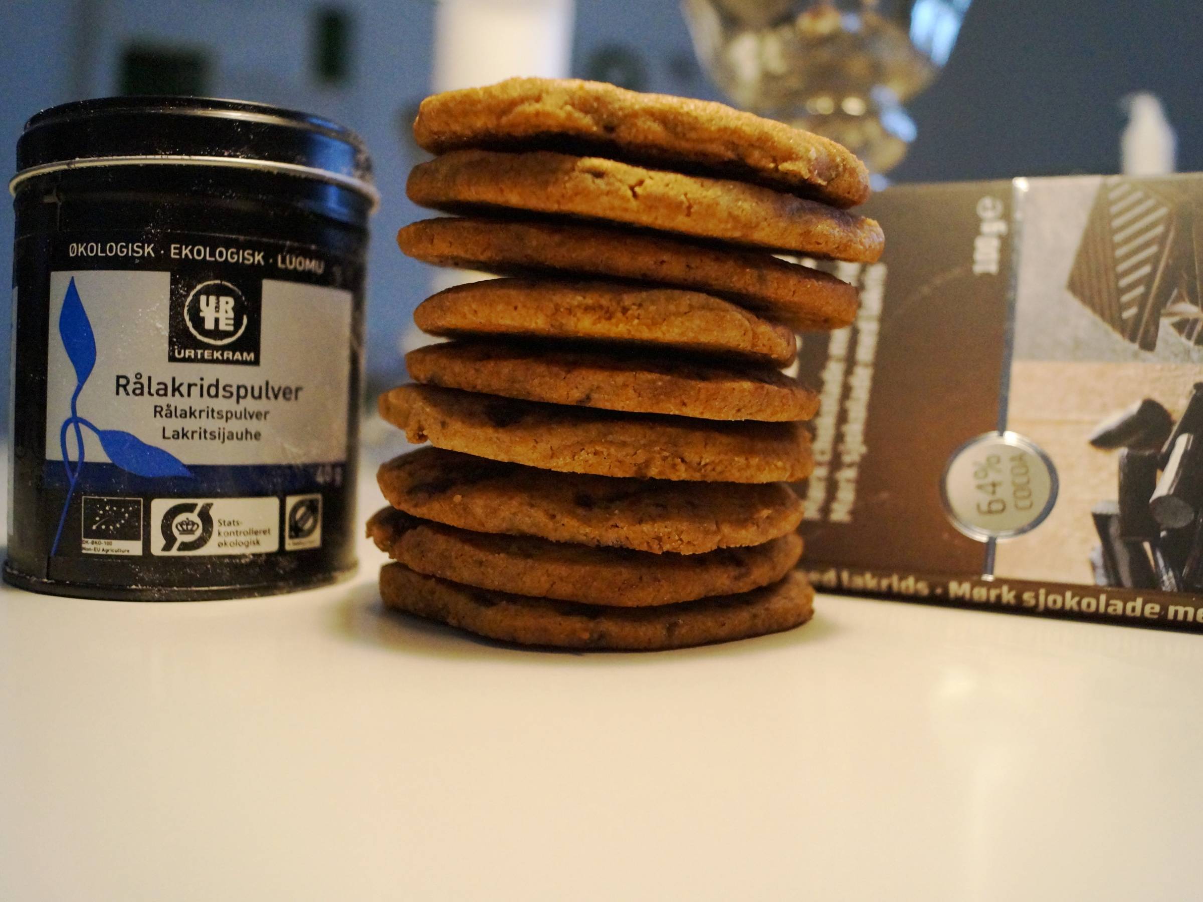 Cookies med lakrids