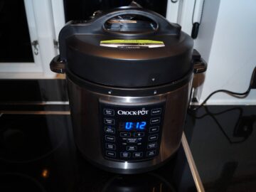 Crock-pot med damp og pres funktion