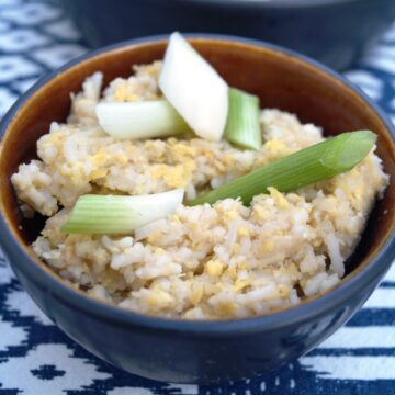 Egg fried rice