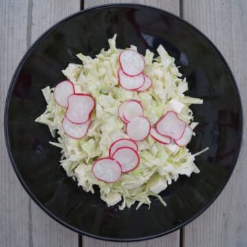 Fennikelsalat med spidskål