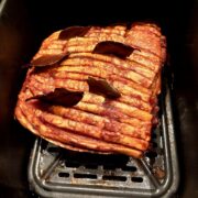 Flæskesteg i kurven i airfryer