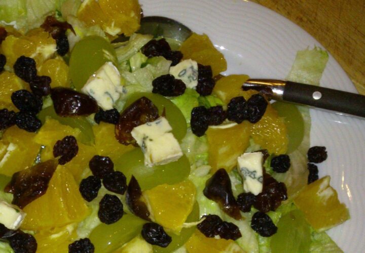 Floridasalat med valnødde dressing - Ny idérig opskrift - Min Madopskrift