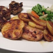 Frikadeller med Gorgonzola