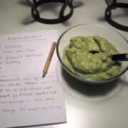 Guacamole med hvidløg