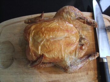Hel kylling stegt i ovn