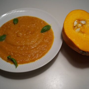 Hokkaidosuppe med Hokkaido græskar