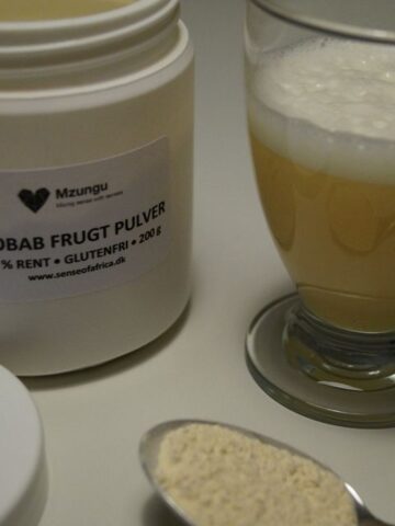 Lav din egen proteindrik med baobabpulver