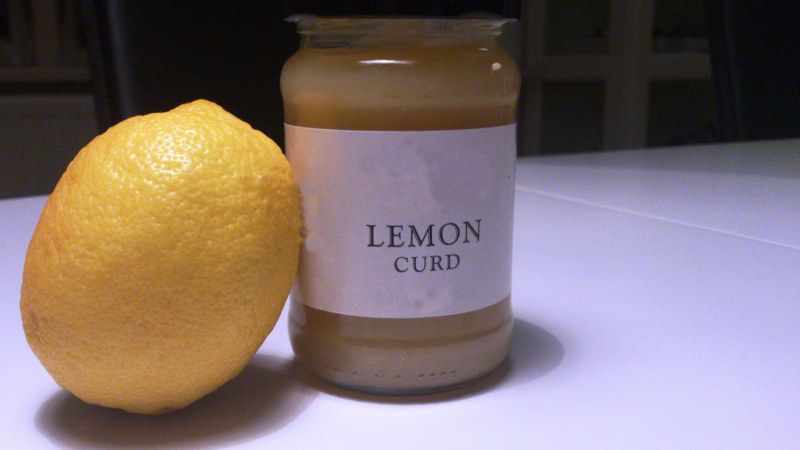Lemon curd hjemmelavet