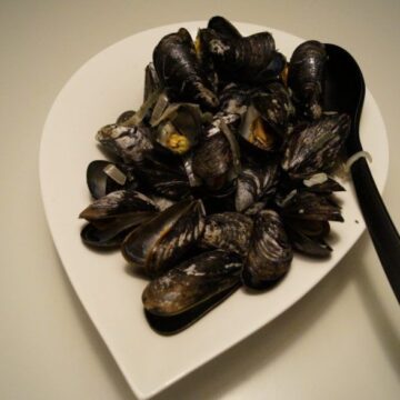 Moules marinières - muslinger
