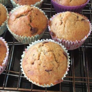 Muffins med rosiner