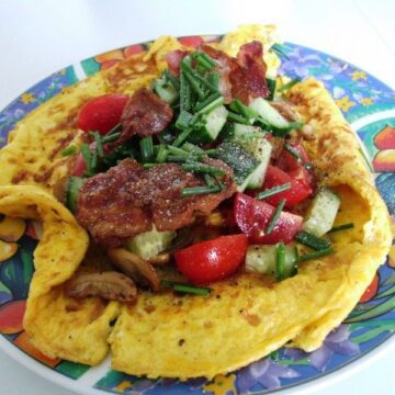 Omelet åben