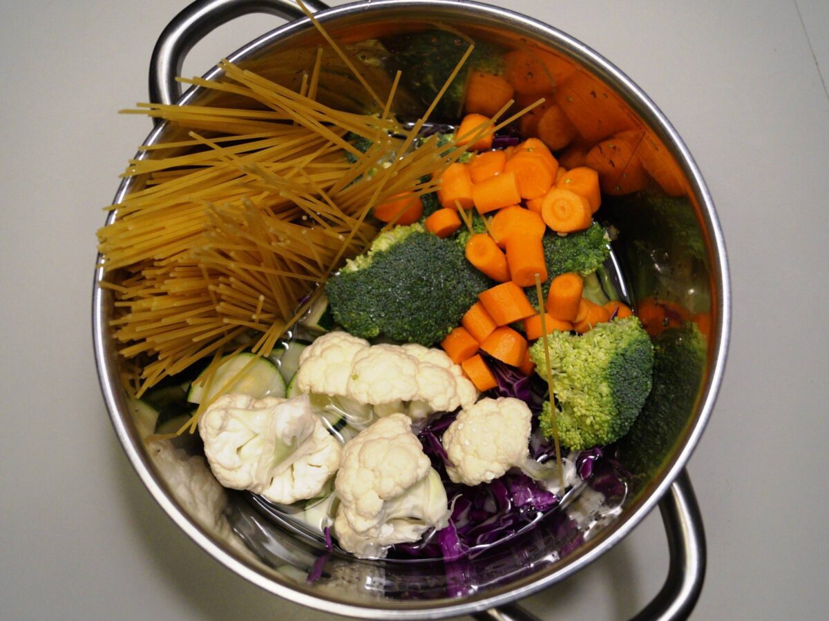 One pot pasta ingredienser
