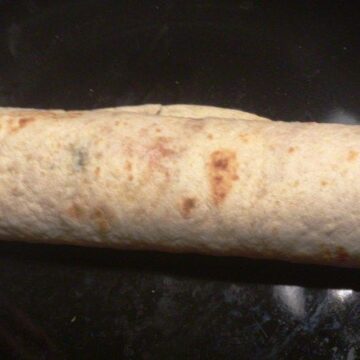 Pandekage med vaniljeis