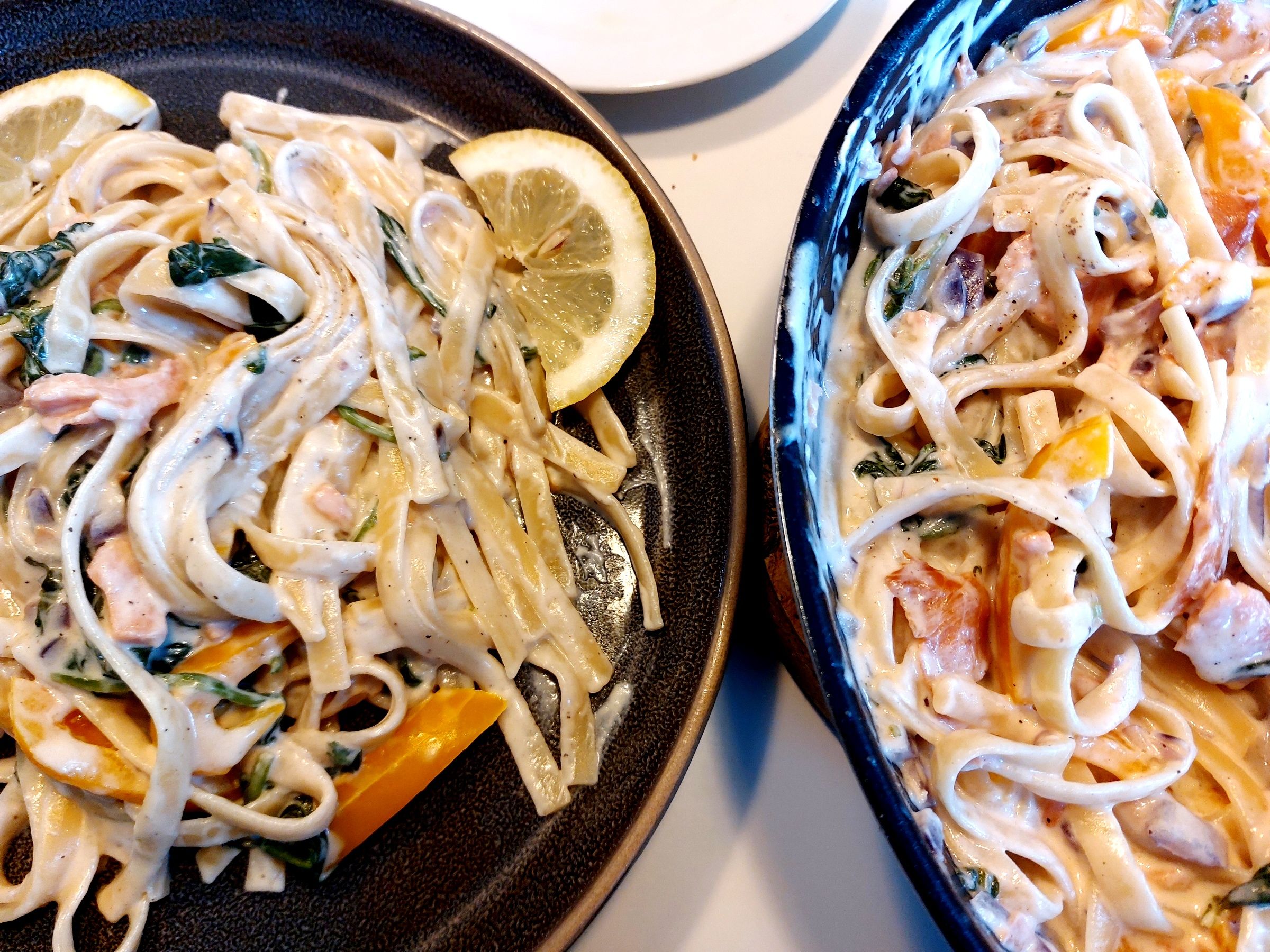 Pasta i cremet mascarpone sauce