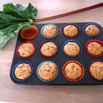 Rabarber Cupcakes