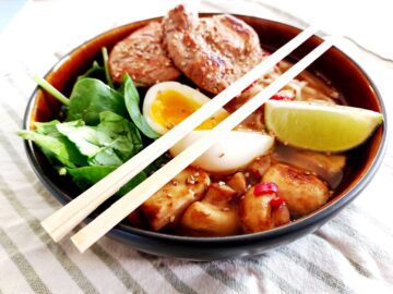 Rammen anrettet i skål