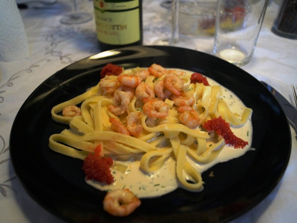 Rejer i citronsauce