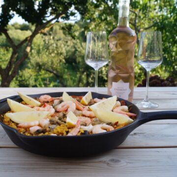 Risotto med skaldyr
