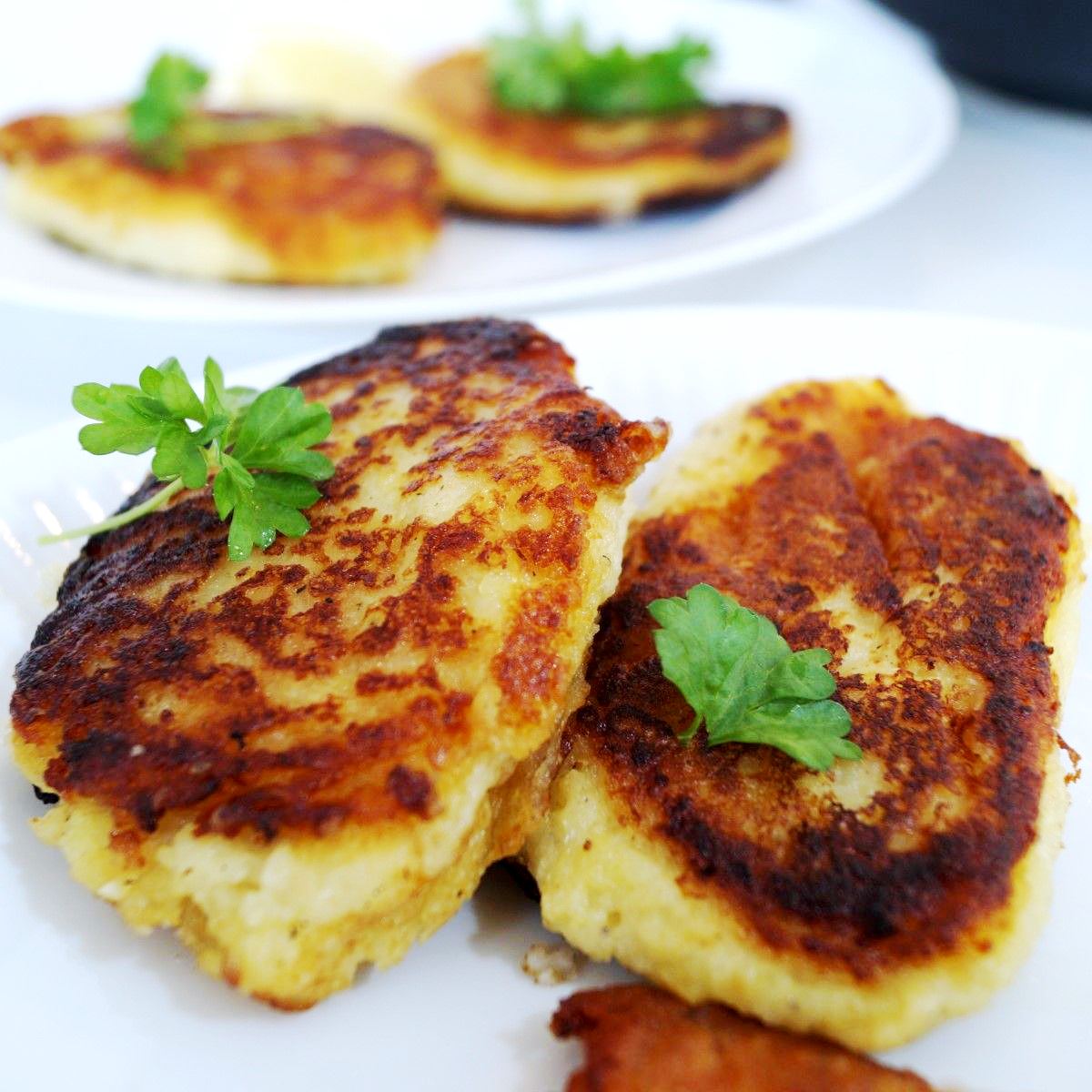 Stegte kartoffelfrikadeller