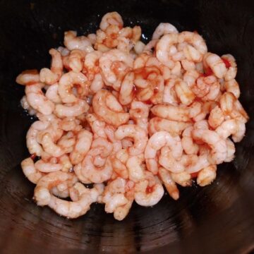 Tigerrejer stegt i chili, hvidløg og ingefær