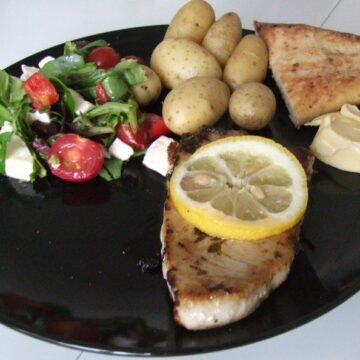 Tunsteaks med kartofler