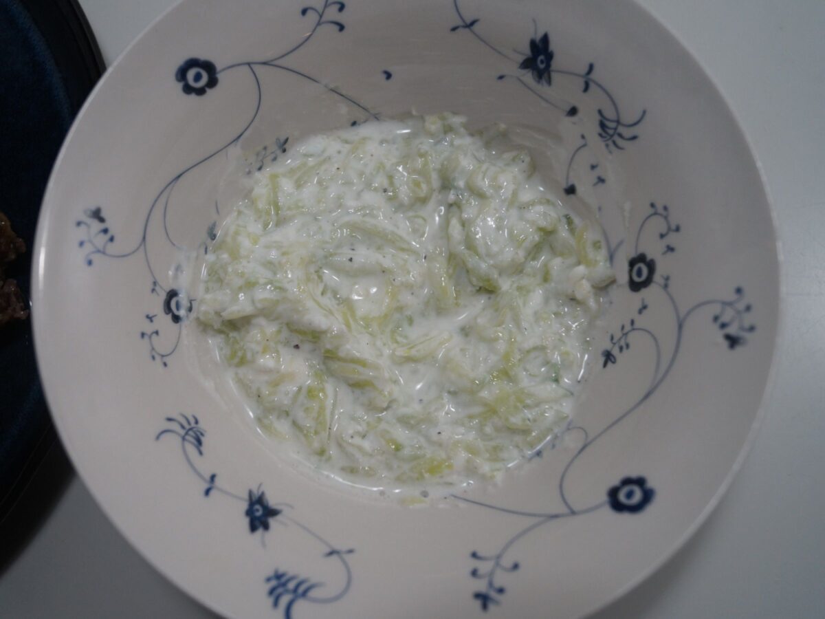 Tzatziki med græsk yoghurt