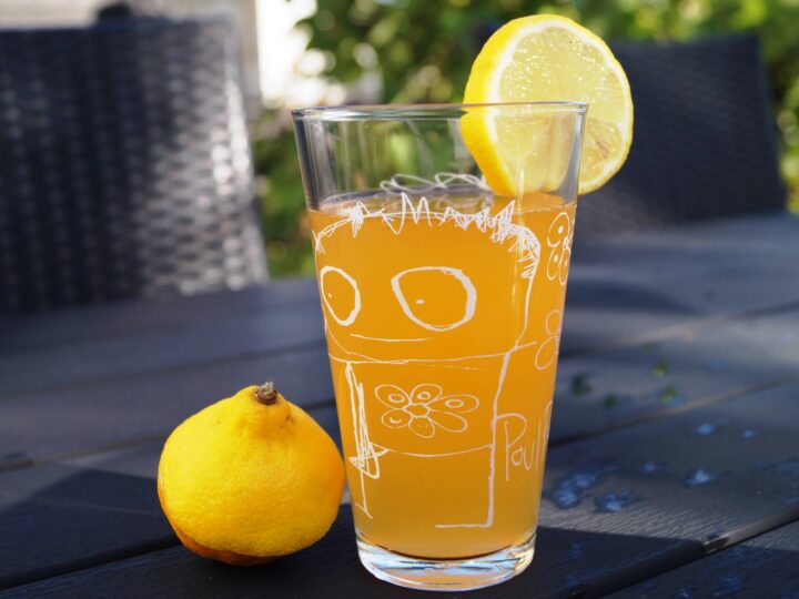 Citrus lemonade med lime og appelsin